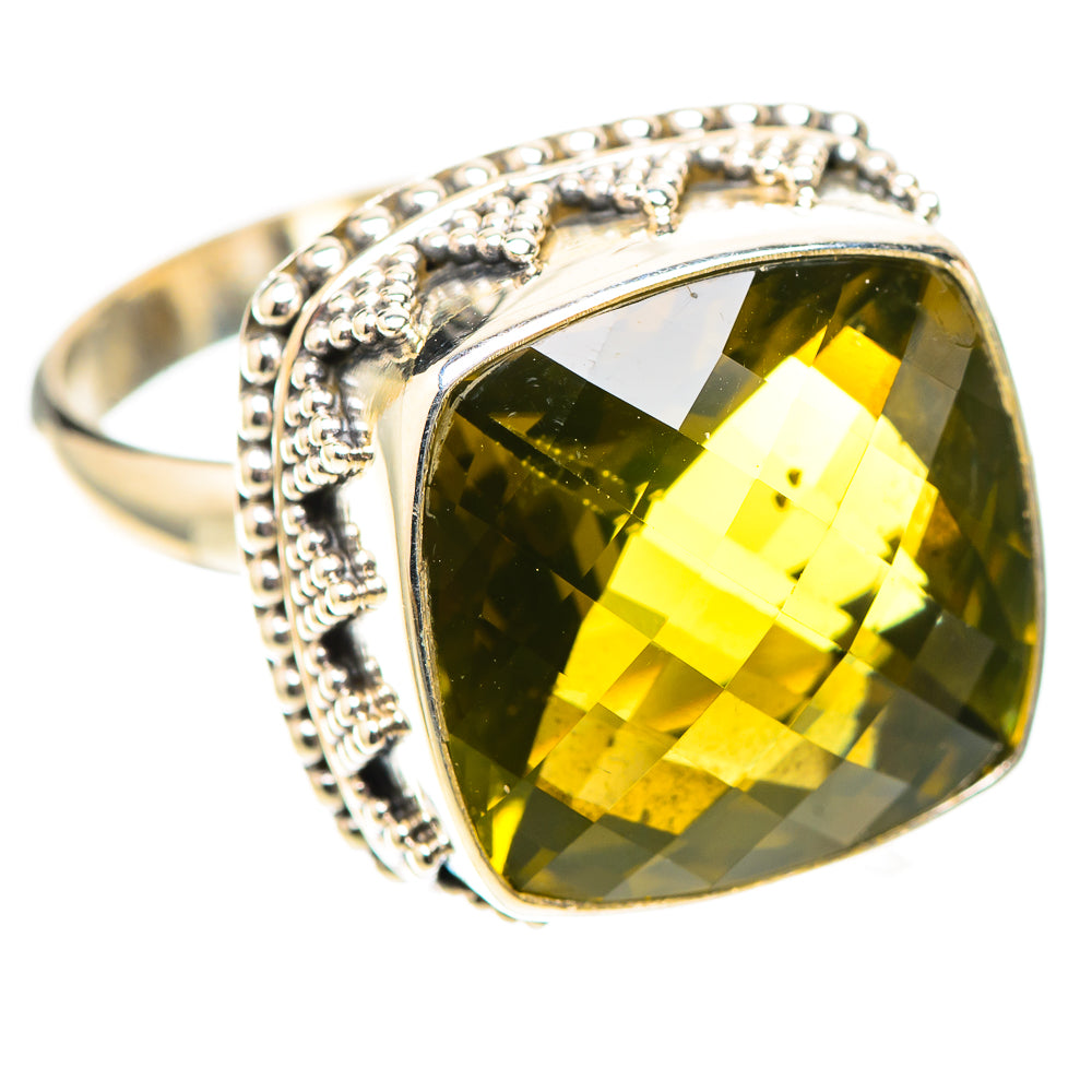 Faceted Citrine Ring Size 9 (925 Sterling Silver) RING138815
