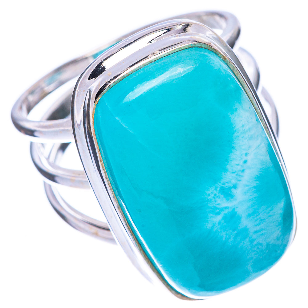 Larimar Ring Size 5.75 (925 Sterling Silver) R1720