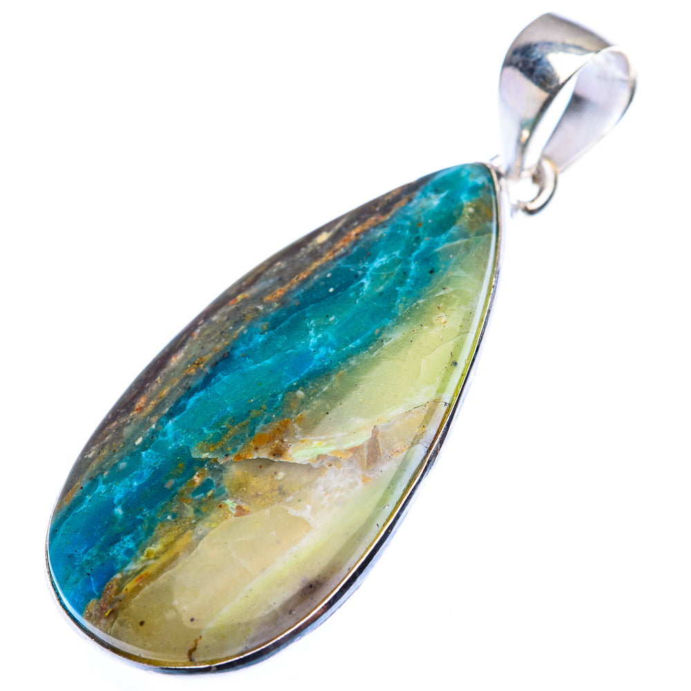 Peruvian Opal Pendant 1 3/4" (925 Sterling Silver) PD38479