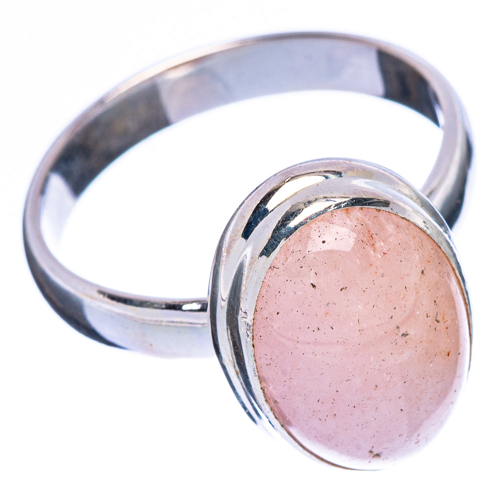 Rare Morganite Ring Size 7.75 (925 Sterling Silver) R2510
