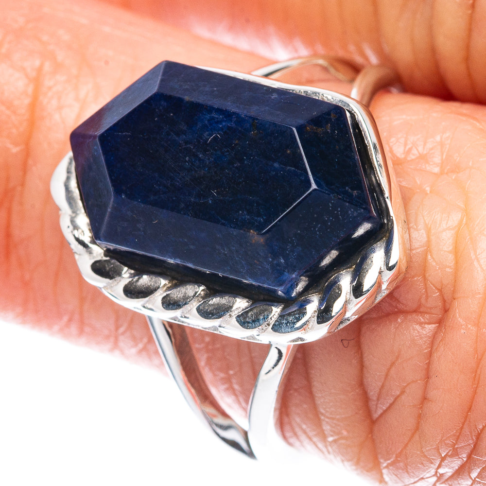 Premium Black Onyx 925 Sterling Silver Ring Size 7 (925 Sterling Silver) R2743