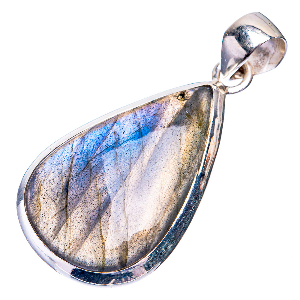 Labradorite Pendant 1 5/8" (925 Sterling Silver) P38710