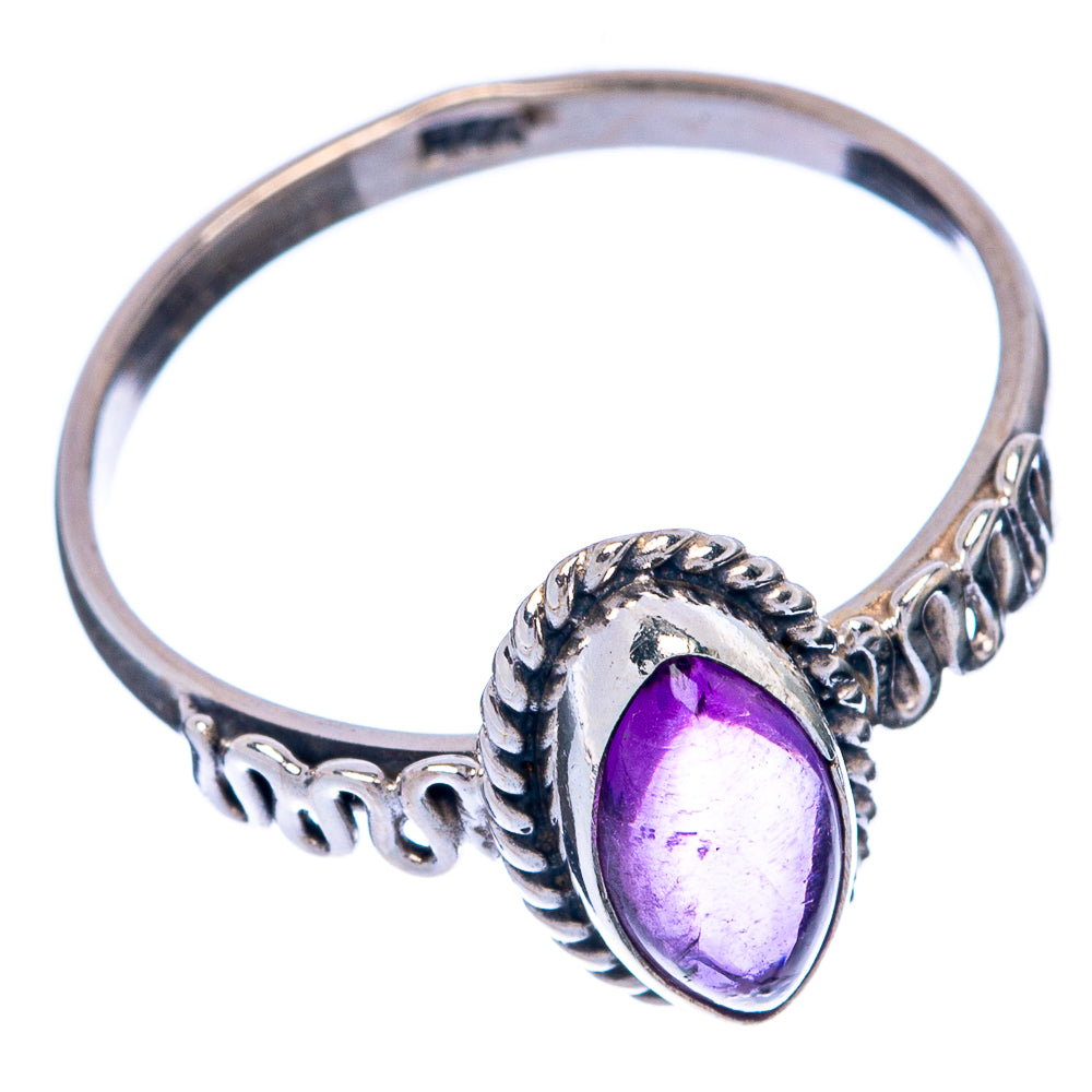 Amethyst Dainty Ring Size 8.25 (925 Sterling Silver) R145360