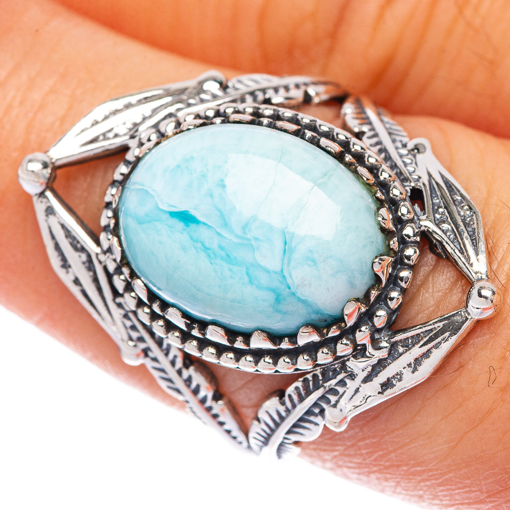 Larimar Ring Size 7 (925 Sterling Silver) R144725