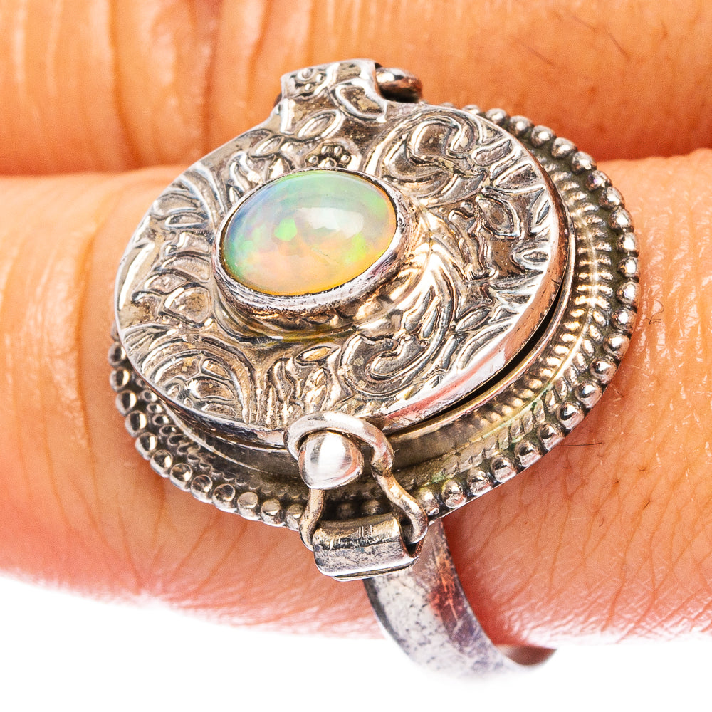 Rare Ethiopian Opal Posion 925 Sterling Silver Ring Size 9.75 (925 Sterling Silver) R6234