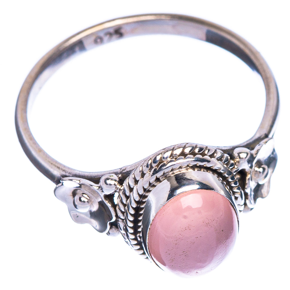 Rose Quartz Dainty Ring Size 5 (925 Sterling Silver) R147065