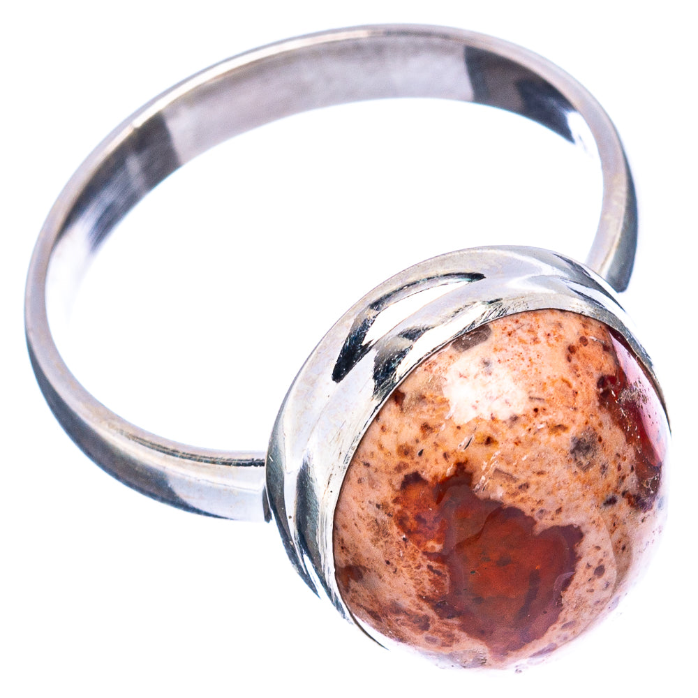 Rare Mexican Fire Opal Ring Size 10 (.925 Sterling Silver)