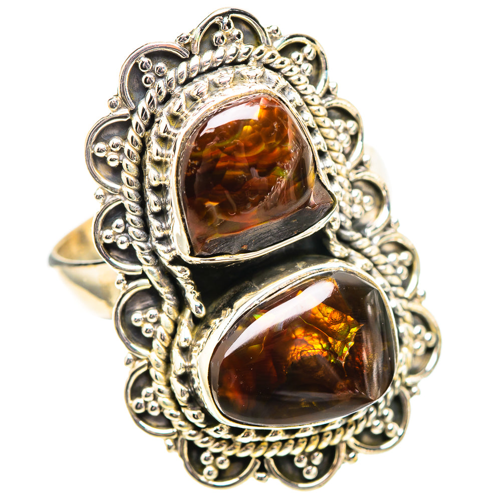 Mexican Fire Agate 925 Sterling Silver Ring Size 8 (925 Sterling Silver) RING139426