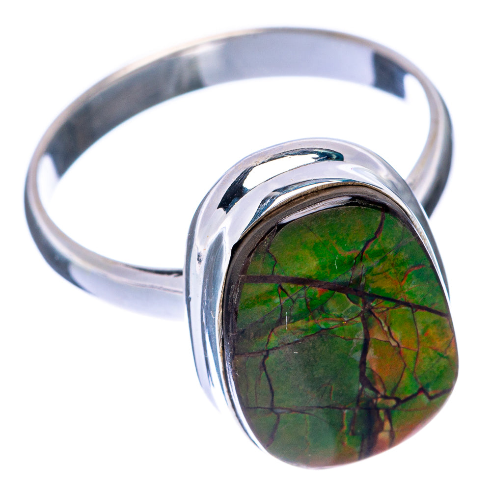 Ammolite Ring Size 8.5 (925 Sterling Silver) R144987