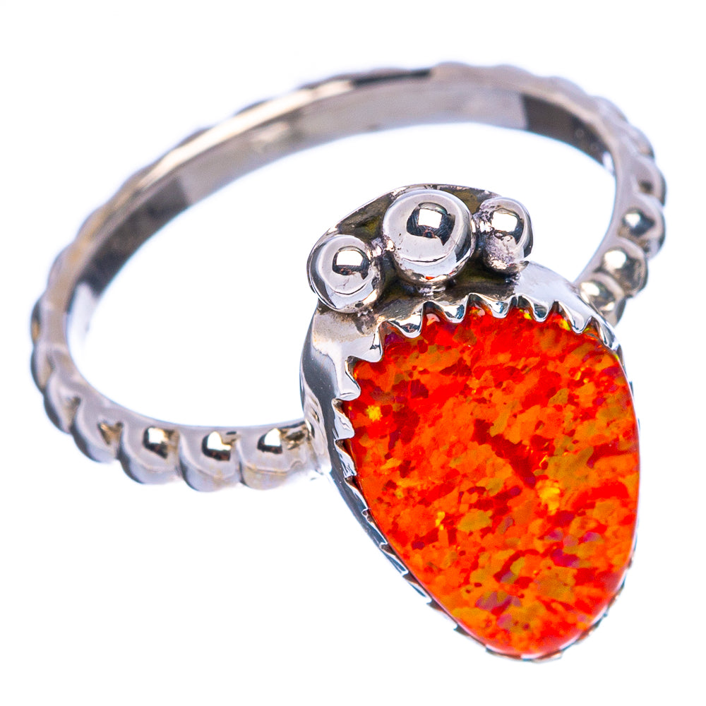 Synthetic Opal Ring Size 6.25 (925 Sterling Silver) R146279