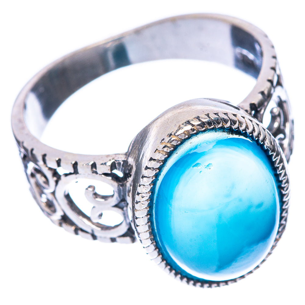 Chalcedony 925 Sterling Silver Ring Size 7.75 (925 Sterling Silver) R5401