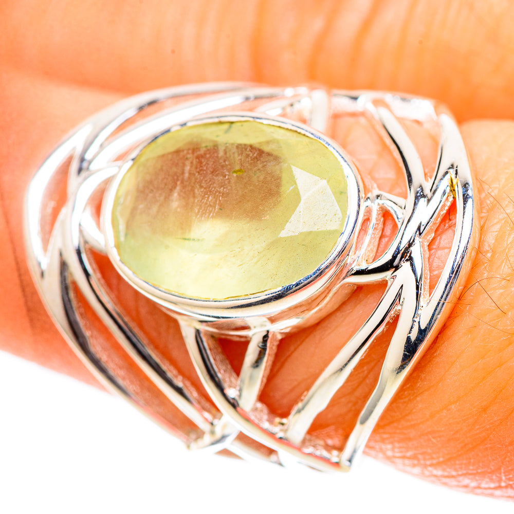 Prehnite Ring Size 7 (925 Sterling Silver) RING137834