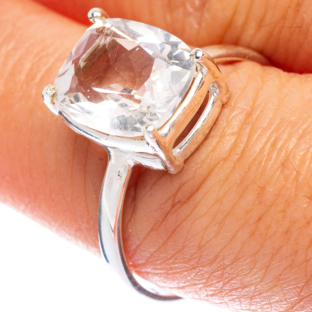 Rare Pollucite Ring Size 9 (925 Sterling Silver) R146599