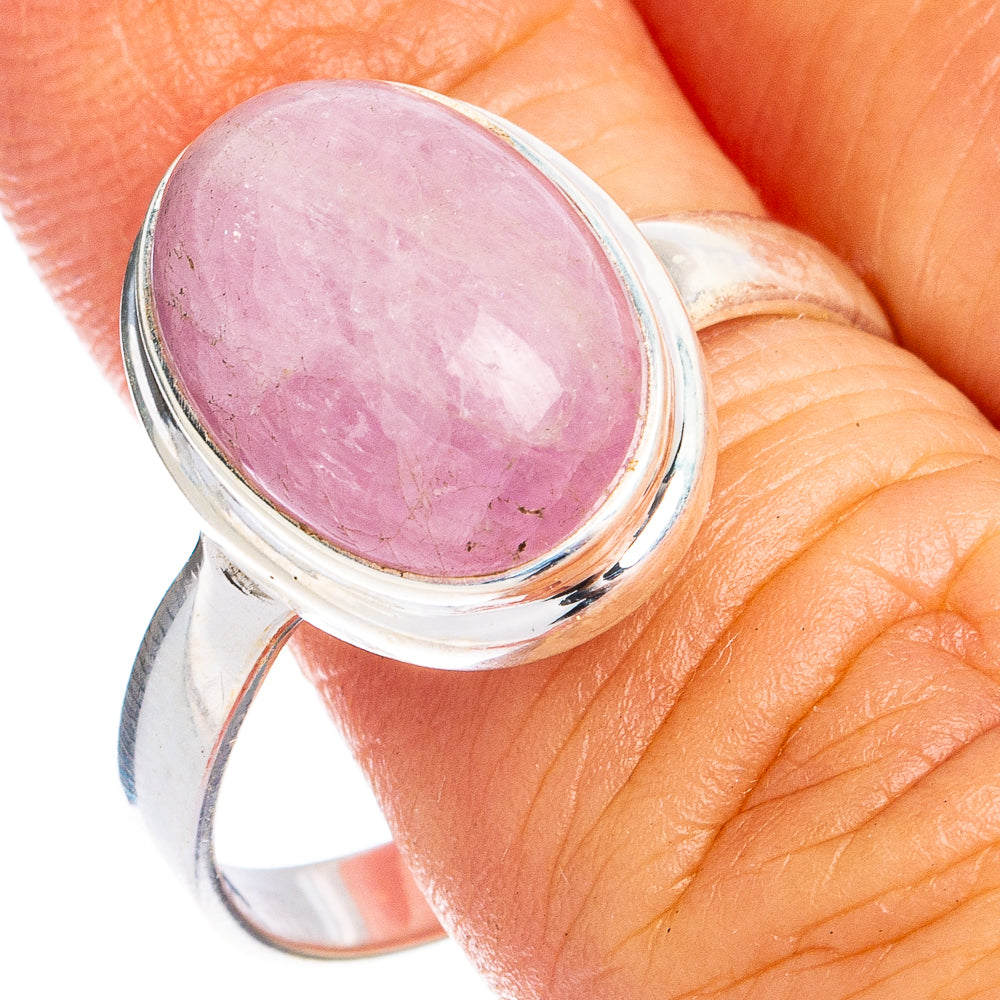 Rare Kunzite Ring Size 10 (925 Sterling Silver) R8525