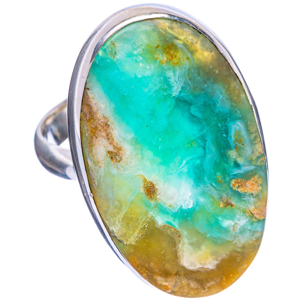 Rare Peruvian Opal Ring Size 8.25 (925 Sterling Silver) R1332