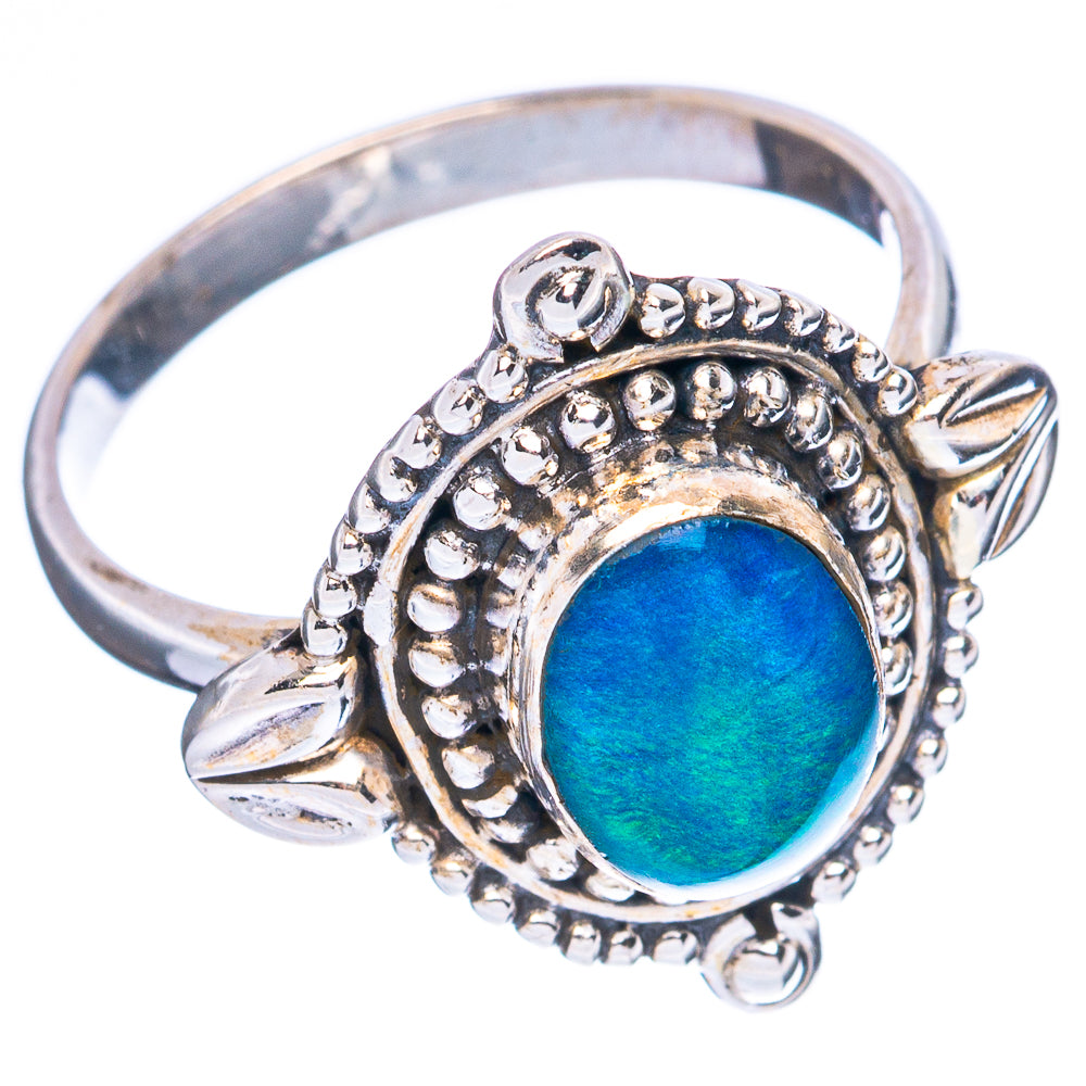 Rare Doublet Opal Ring Size 8 (925 Sterling Silver) R5011