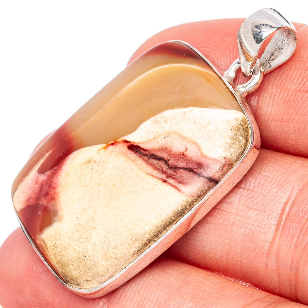 Mookaite Pendant 1 5/8" (925 Sterling Silver) P42856