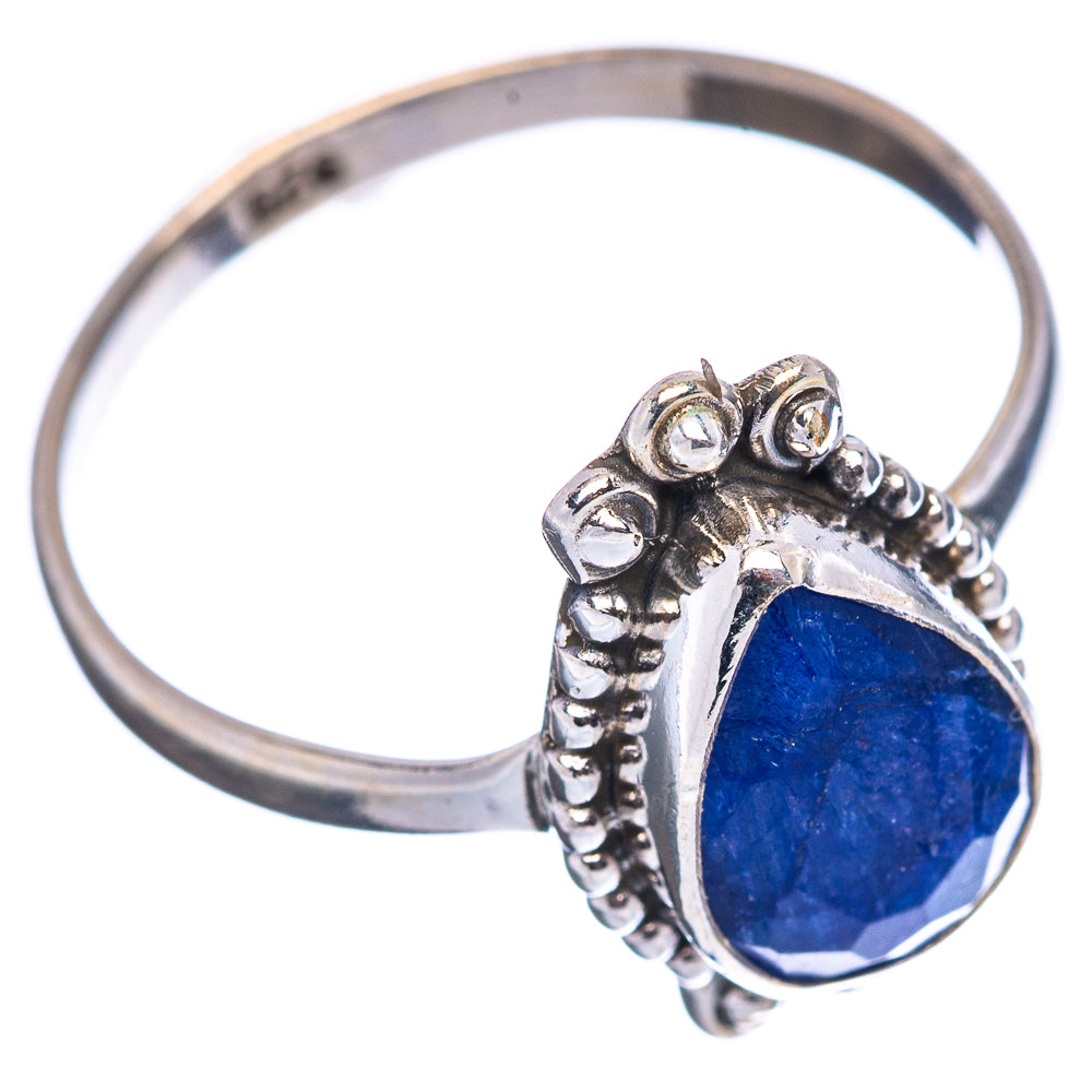 Blue Sillimanite Ring Size 7 (.925 Sterling Silver)