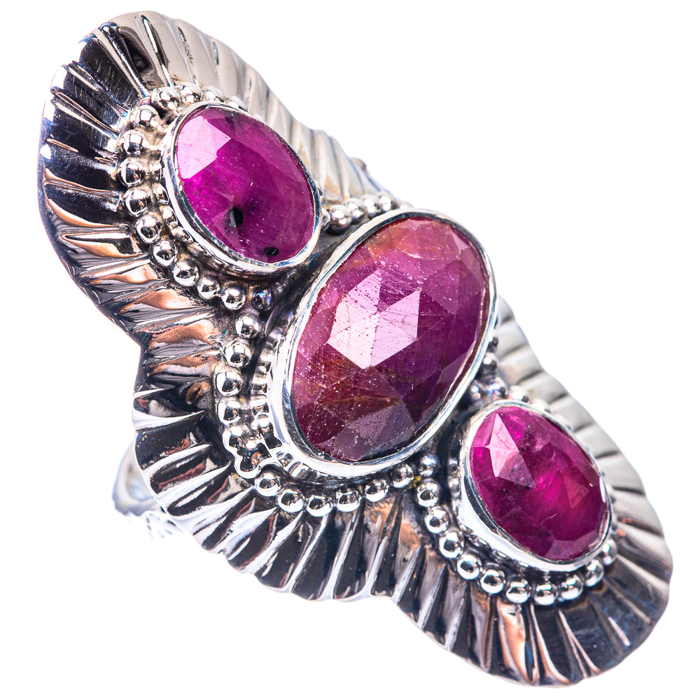 Signature Ruby Ring Size 8 (925 Sterling Silver) R141723