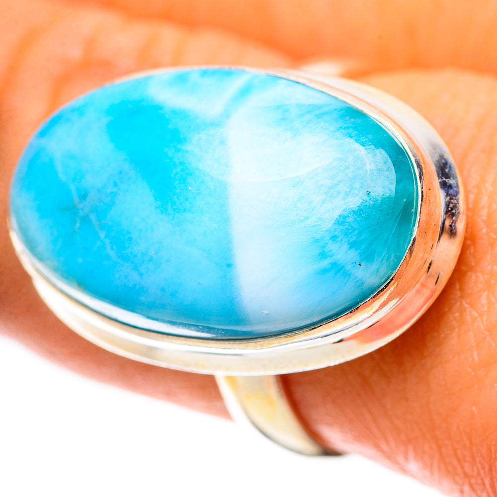 Larimar Ring Size 8.5 (925 Sterling Silver) RING138347