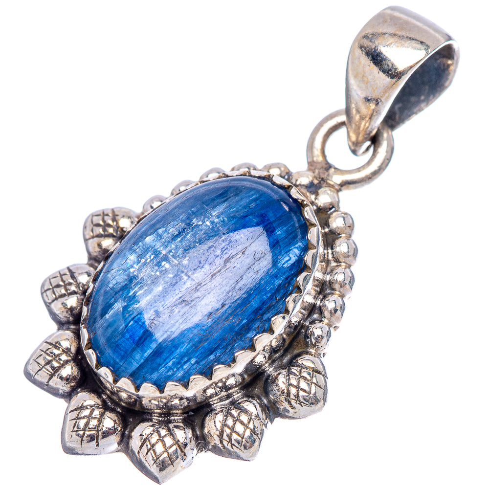 Kyanite Pendant 1 1/8" (.925 Sterling Silver)