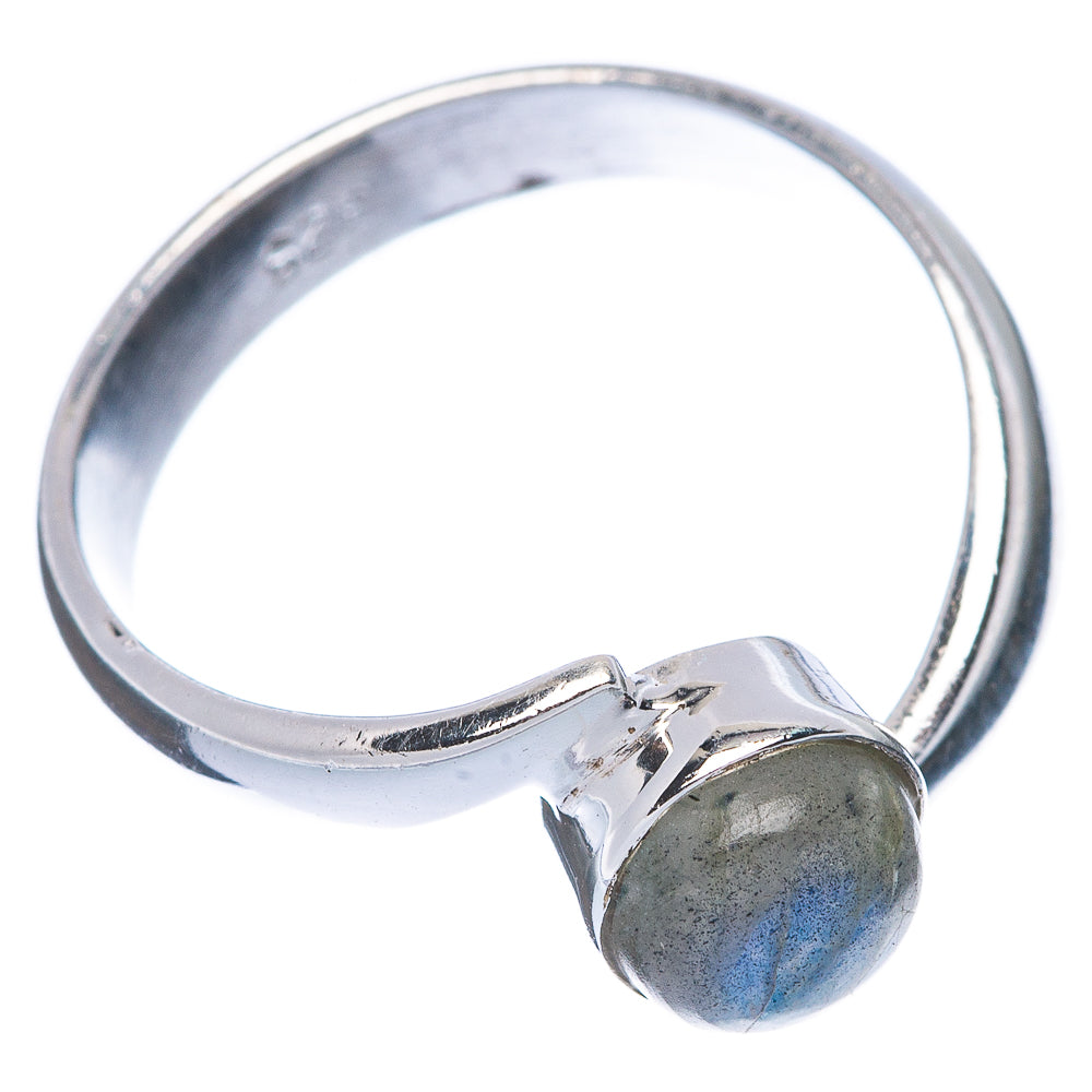 Labradorite Dainty Ring Size 6 (925 Sterling Silver) R145837