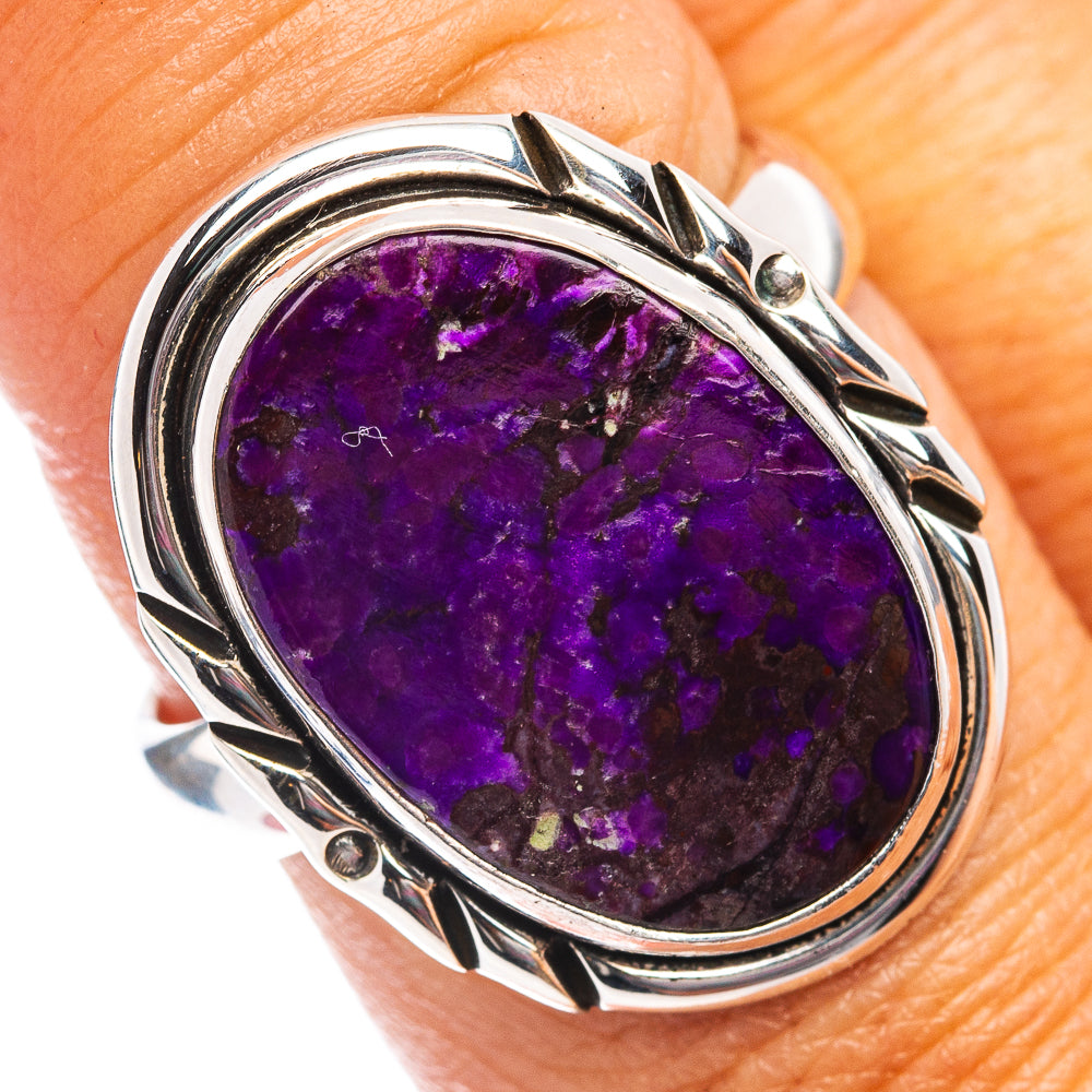 Premium Rare Sugilite Ring Size 8.75 (.925 Sterling Silver)