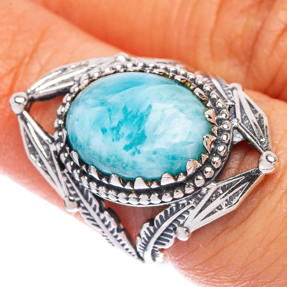 Larimar Ring Size 6.25 (925 Sterling Silver) R144640