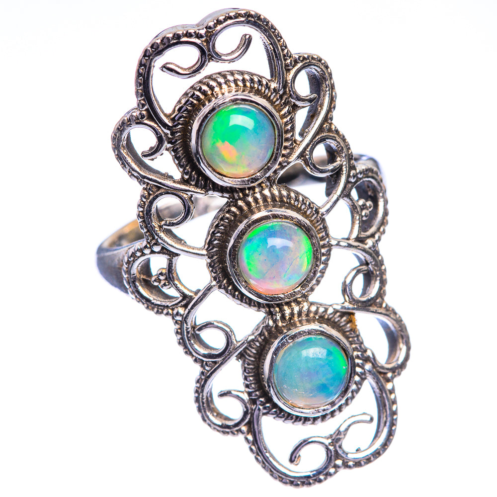 Ethiopian Opal Ring Size 6.75 (925 Sterling Silver) RING143242