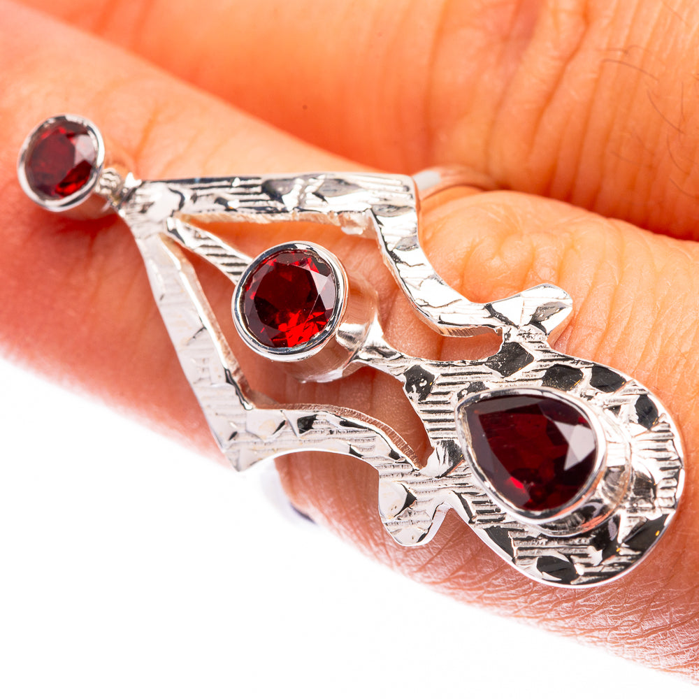 Premium Garnet Ring Size 6 (925 Sterling Silver) R141745