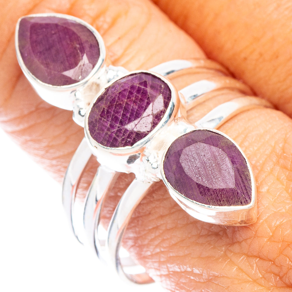 Ruby Ring Size 10.5 (925 Sterling Silver) R6983