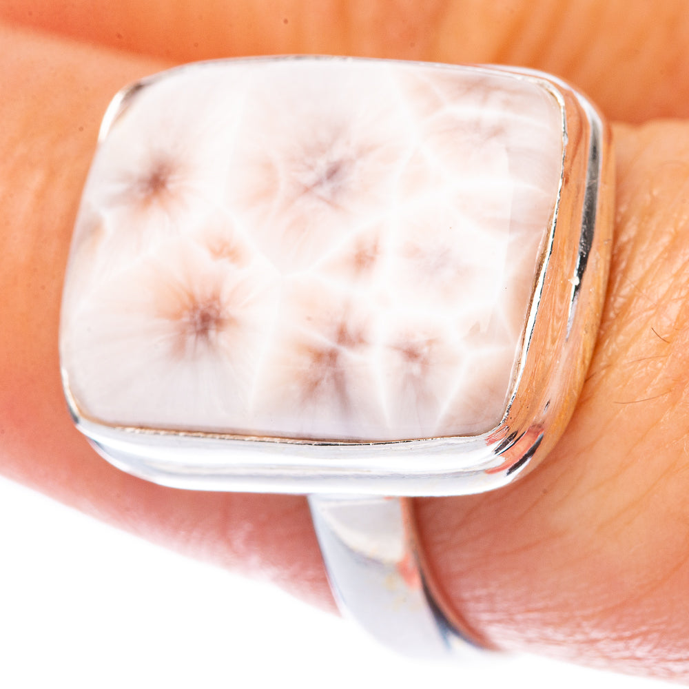Natrolite Ring Size 8 (925 Sterling Silver) R1640