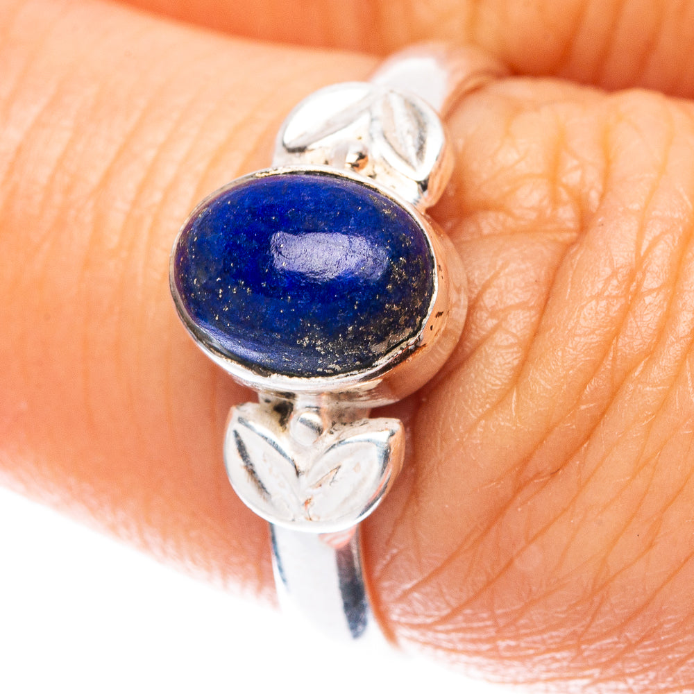 Lapis Lazuli Ring Size 7 (925 Sterling Silver) R5585