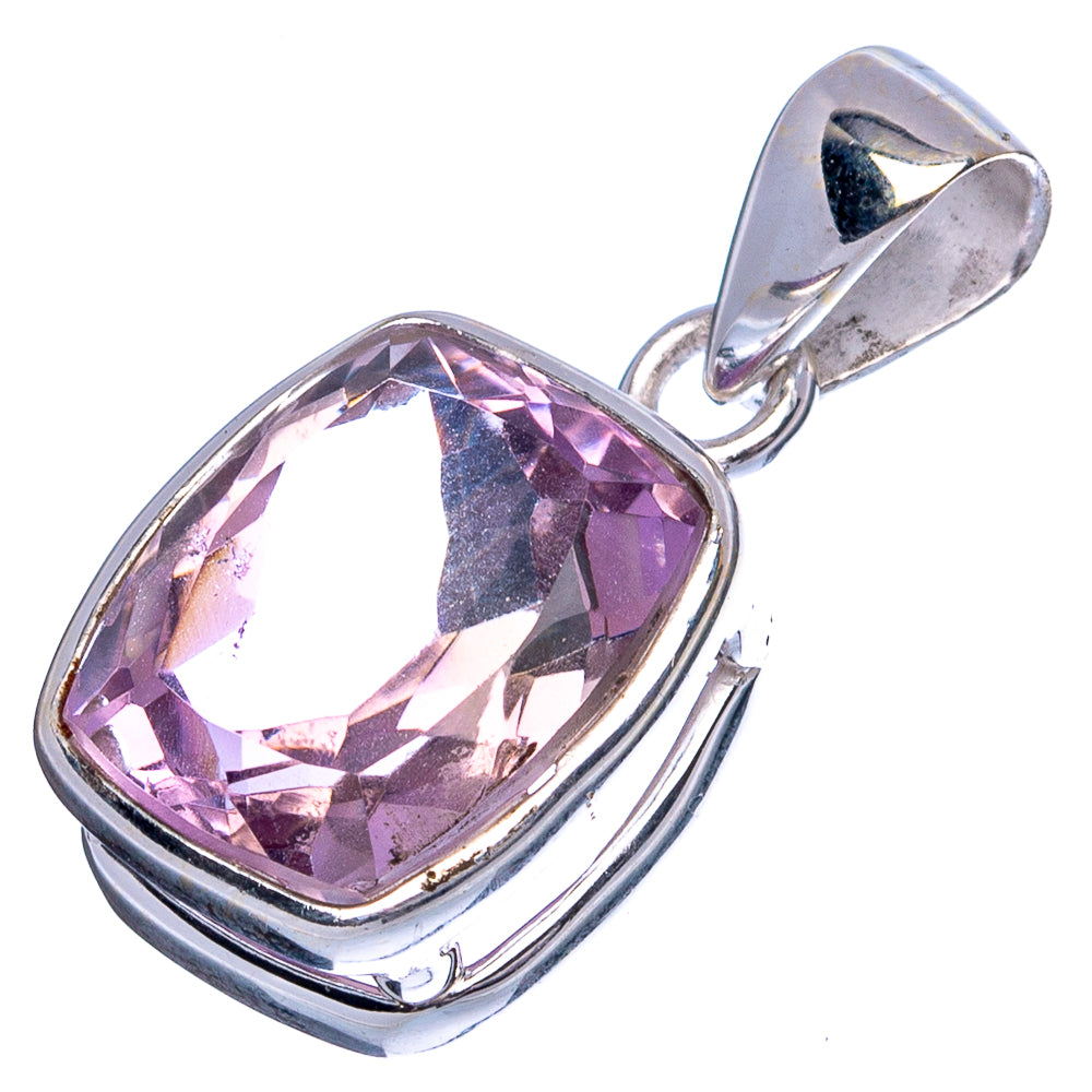 Rare Faceted Ametrine Pendants 1" (925 Sterling Silver) P43273