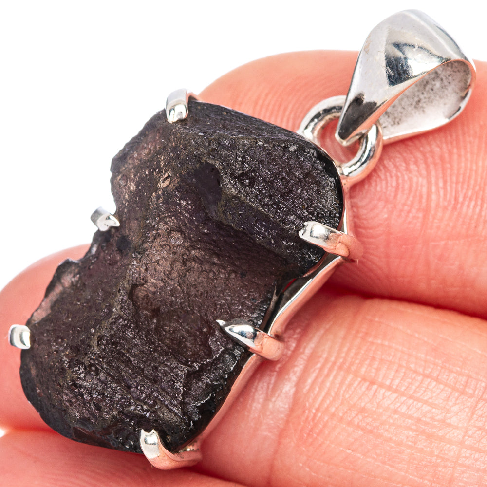 Rare Agni Manitite Pendant 1 1/4" (925 Sterling Silver) P41601