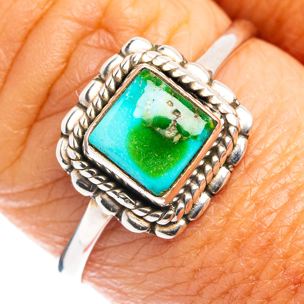 Palomino Turquoise Dainty Ring Size 9 (.925 Sterling Silver)