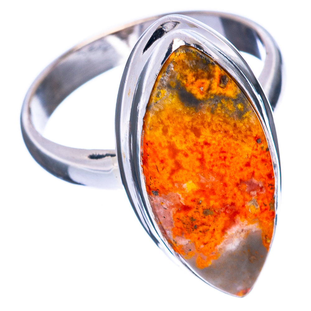 Bumble Bee Jasper Ring Size 7 (925 Sterling Silver) R2921