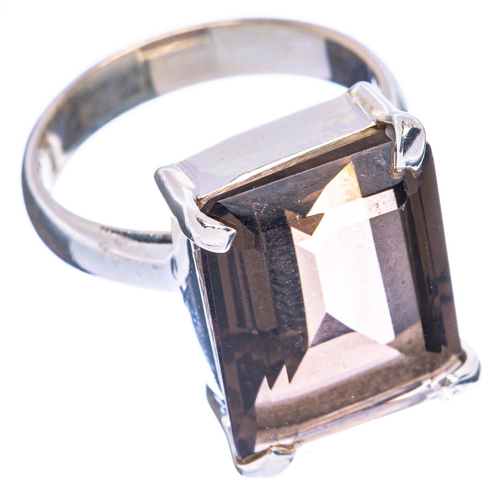 Smoky Quartz Ring Size 6.75 (925 Sterling Silver) R146786