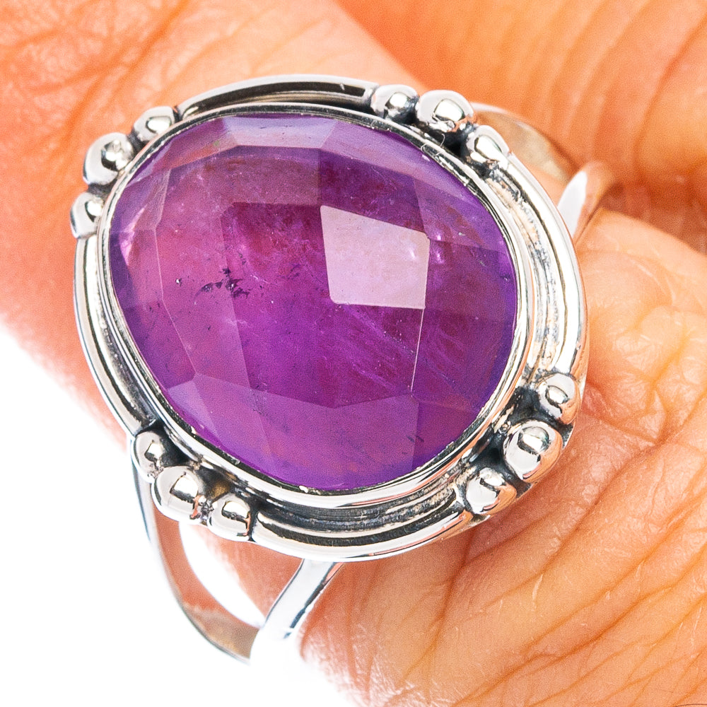 Premium Amethyst Ring Size 6.75 (925 Sterling Silver) R8063