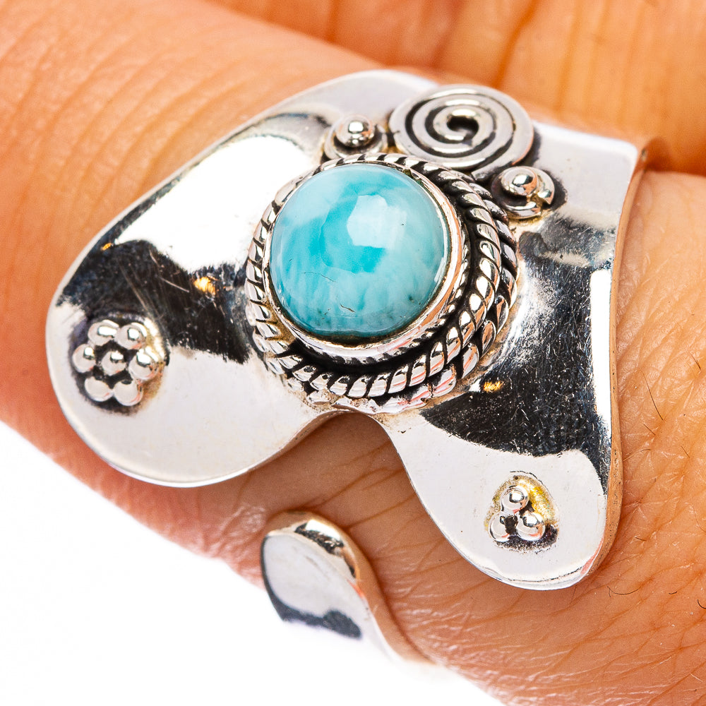 Larimar Ring Size 7 (925 Sterling Silver) R146258