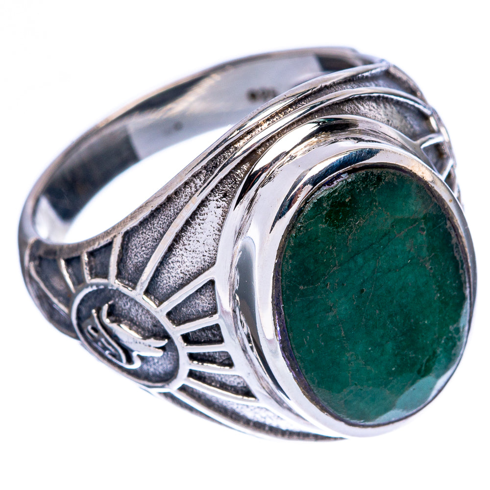 Green Sillimanite Ring Size 7.75 (925 Sterling Silver) R146375
