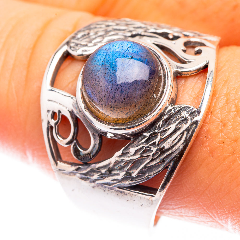 Labradorite Ring Size 10 (925 Sterling Silver) R141300