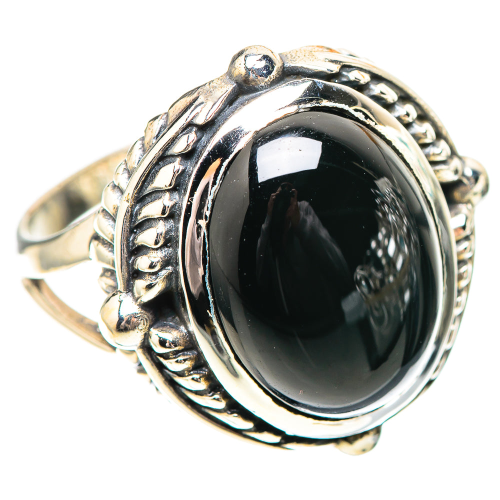 Black Onyx Ring Size 10 (925 Sterling Silver) RING139027