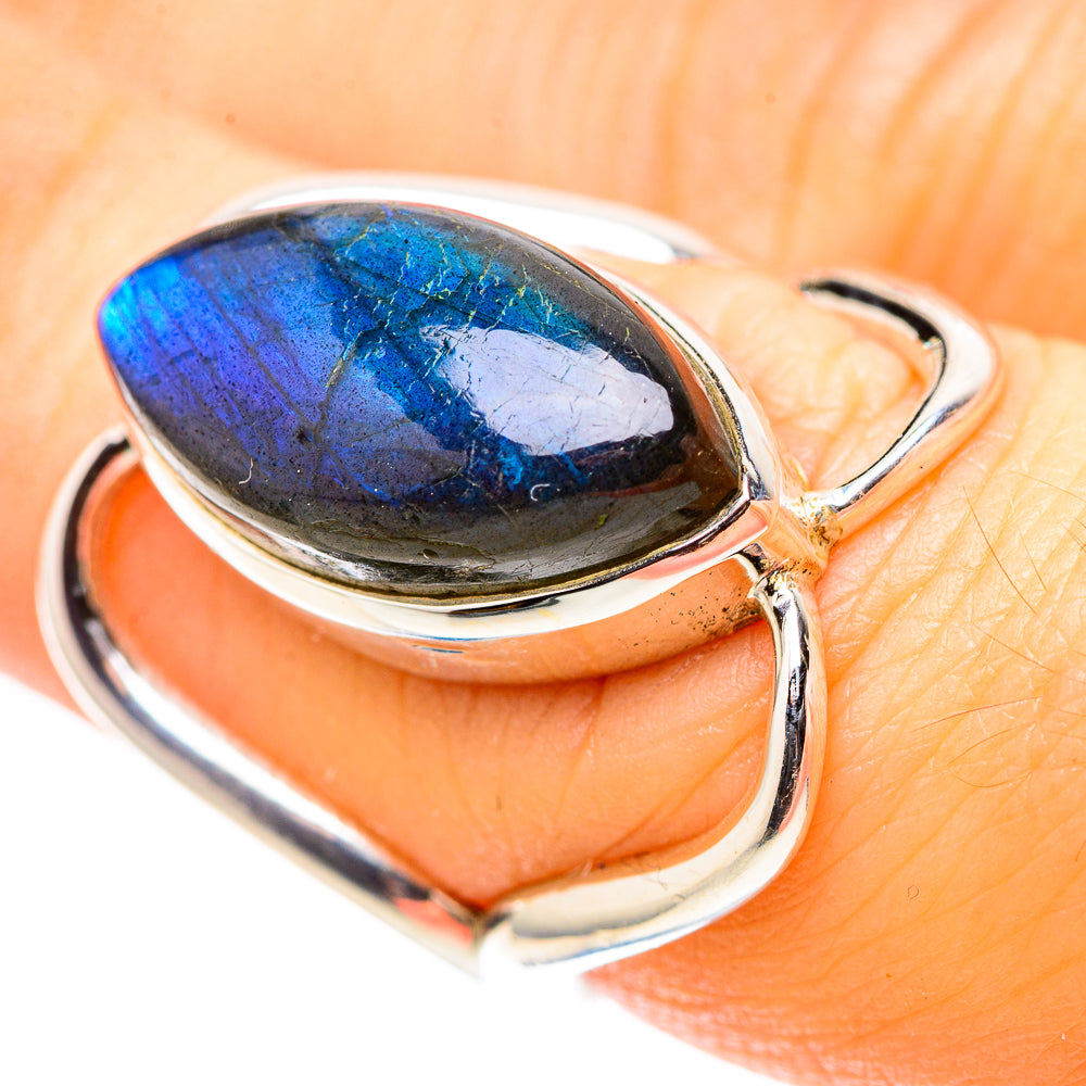 Labradorite 925 Sterling Silver Ring Size 6.5 (925 Sterling Silver) RING137374