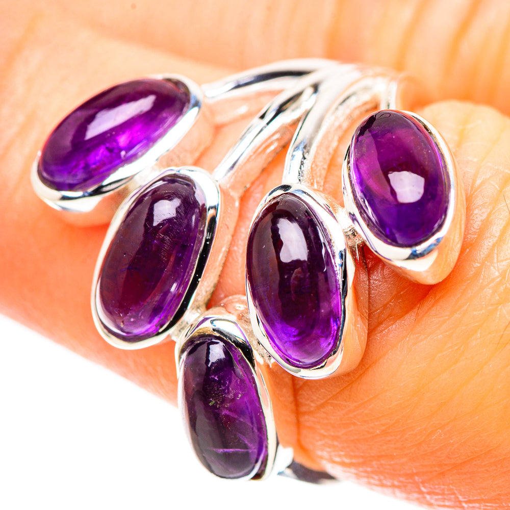 Amethyst Ring Size 7.5 (925 Sterling Silver) RING136814