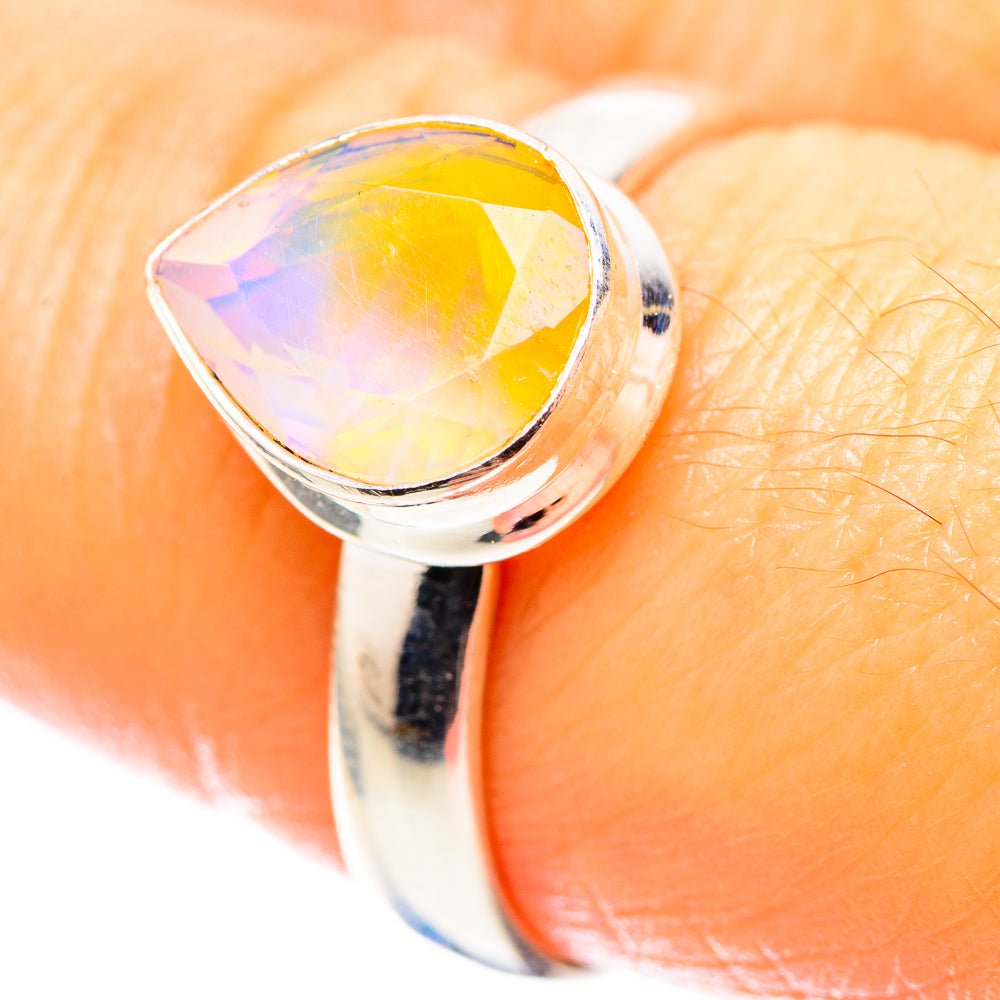 Ethiopian Opal Ring Size 7.75 (925 Sterling Silver) RING136790