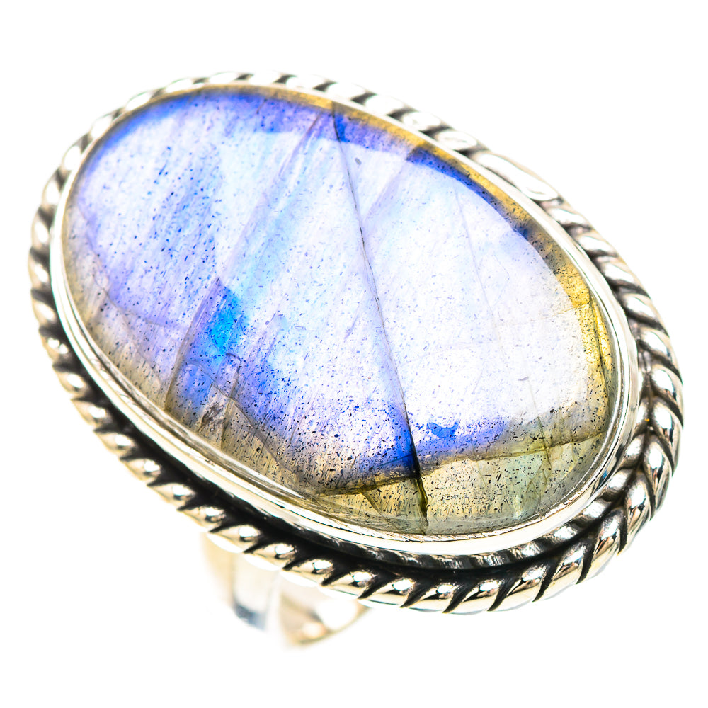 Labradorite 925 Sterling Silver Ring Size 6.25 (925 Sterling Silver) RING137312