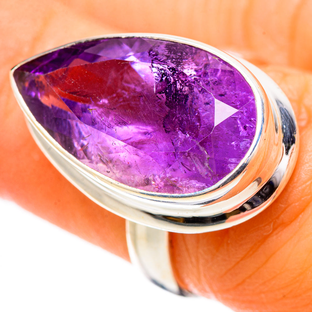 Amethyst 925 Sterling Silver Ring Size 6 Ana Co R135331
