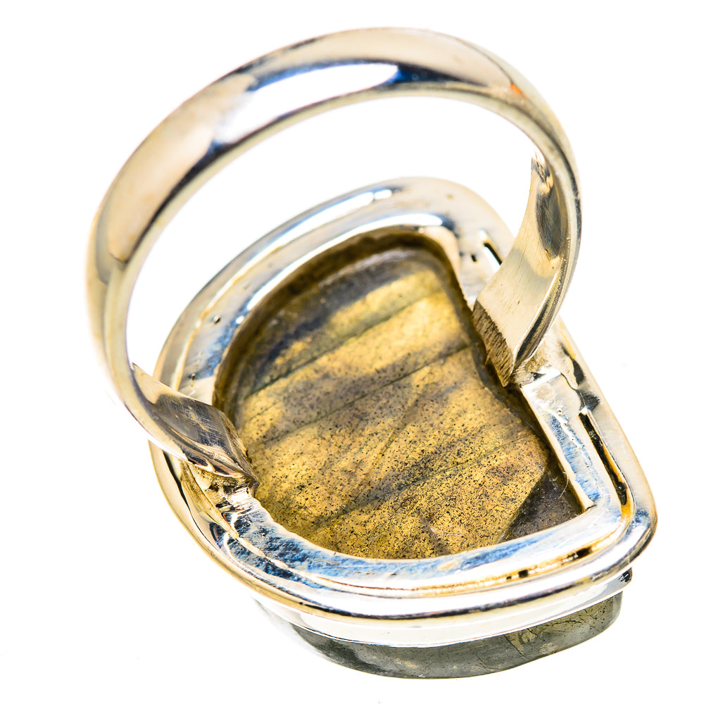 Labradorite Ring Size 7.5 (925 Sterling Silver) RING135425