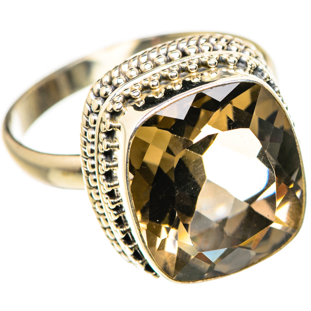 Smoky Quartz Ring Size 12 (925 Sterling Silver) RING134767